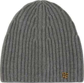 Elisabetta Franchi Cashmere Muts - Dames - Accessoires - Grijs - Maat: ONE Size Kasjmier