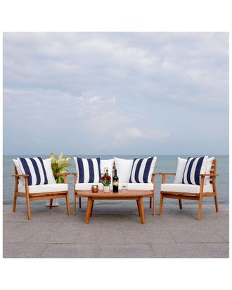 Safavieh Deacon 4Pc Living Set