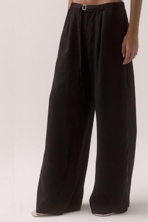 Sovere Espy Wide Leg Pants In Black