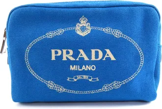Prada Blue Pouch (Pre-Owned)