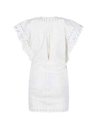 Isabel Marant Womens Dresses White Main Material: Cotton