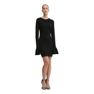 Rotate Rotate Birger Christensen, Dames, Jurken, Zwart, Maat: XL