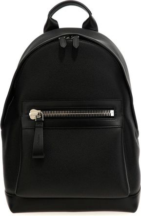 Tom Ford Buckley Rugzak - Heren - Rugzakken - Zwart - ONE Size - Leer - Tassen