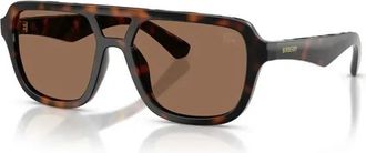 Burberry Zonnebrillen - Heren - Zonnebrillen - Bruin - ONE Size - Accessoires