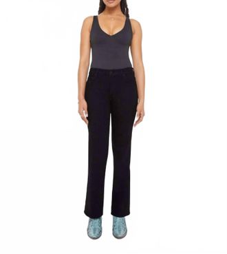 Mother Lil Kick It High-Rise Straight Leg Jeans In Nighty Night