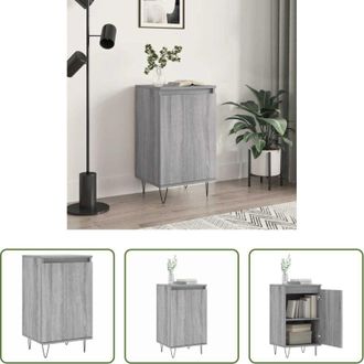 vidaXL vidaXL Credenza moderna - Credenza Grigio Sonoma 40x35x70 cm in Legno Multistrato