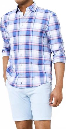 Johnnie-O Mens Tweener Button Down Shirt In Oceanside