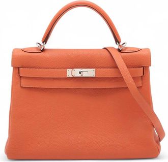 Herm&egrave;s Pre-owned Hermes Togo Kelly II Retourne 32 Ladies 4A4FK6AOKMAYQBKM