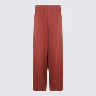 Max Mara Womens Trousers Terracotta