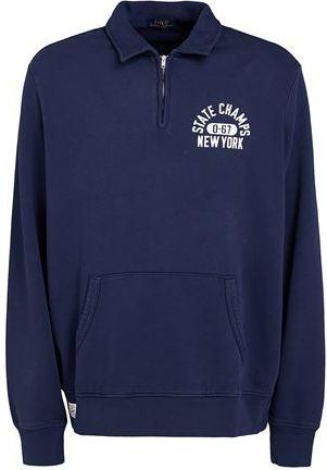 Ralph Lauren Crest Fleece Collared Sweatshirt