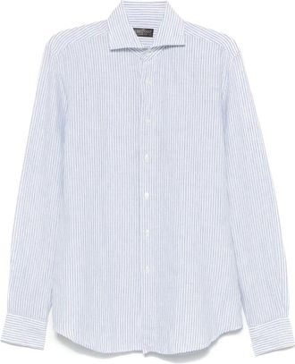 Dell'Oglio Camicia a righe - Blu