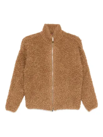Max Mara Oggetti zip-up cardigan - Marrone