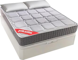 Pikolin Colch&oacute;n y Canap&eacute;, Muelles ensacados y Visco, Blanco, 160x200