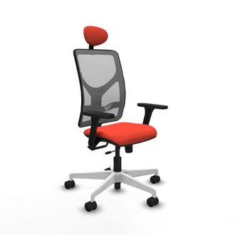 Piqueras y Crespo Silla De Oficina Piqueras Y Crespo Motilla Negro Soporte Lumbar