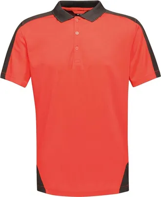Regatta Contrast Coolweave Pique Polo Shirt in Classic Red And Black at Nordstrom, Size Xxx-Large