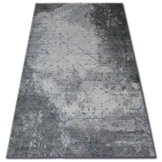 RugsX Alfombra Acr&iacute;lica Yazz 6076 Hormig&oacute;n Azul/gris Grey 160x220 Cm