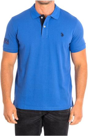 U.S.Polo Association Polo Shirts - Heren - Polos - Blauw - M - Katoen - Tops