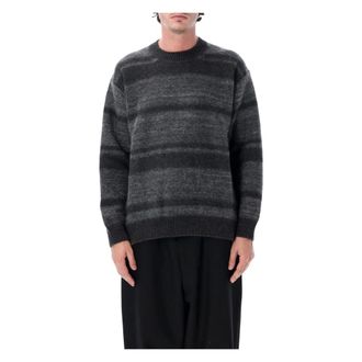 Comme Des Gar&ccedil;ons Maglione a righe in mohair - - Knitwear - Uomo - Grigio - M