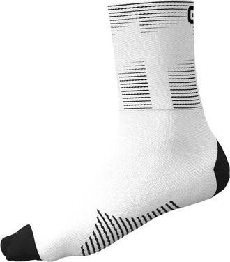 Al&eacute; Sprint Q-Skin Socks Velosocken - Unisex | grau/wei&szlig;