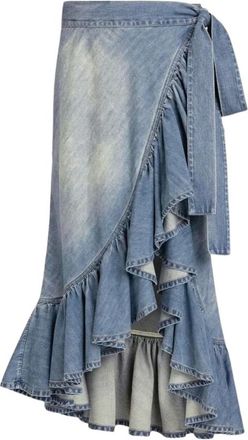 Alaia Mujer, Faldas, Azul, Talla: S