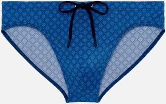 HOM Mens HOM Hendaye Swim Mini Brief, Blue - Size: 32/34/35