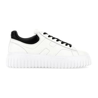 Hogan Sneakers, male, White, 6 1/2 UK, White H-Stripes Trainers