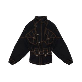 Vaquera Chaqueta Ligera - Jackets - Mujer - Negro - M