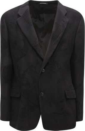 Armani Emporio Jas Made in Italy - Heren - Blazers - Zwart - M - Jassen