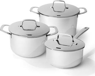 alva Maestro Stainless Steel Pot Cookware Set at Nordstrom