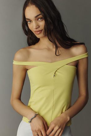 Susana Monaco Strapless Cross-Front Top