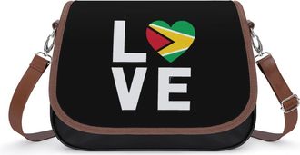 Generic Love Guyana Fashion Womens Crossbody Bags Novelty Handbag Shoulder Bag Purse