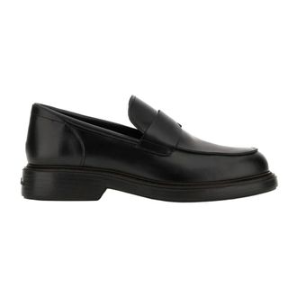 Hogan Loafers, male, Black, Size: 10 1/2 US H704 Loafer