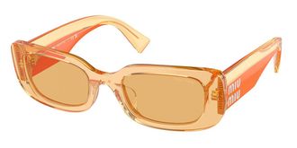 Miu Miu MU08YS 12M10B Womens Sunglasses Clear Size 51