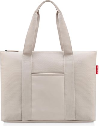 Reisenthel Shopper REISENTHEL Mix, Damen, Gr. B/H/T: 38cm x 25cm x 53cm, beige, Polyester, Polyurethan, Taschen Shopper