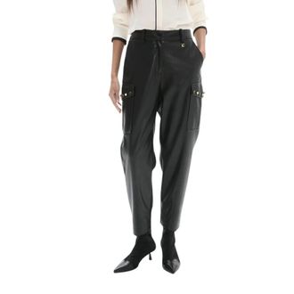 Lola Casademunt Erimo Broek - Trousers - Mujer - Negro - M