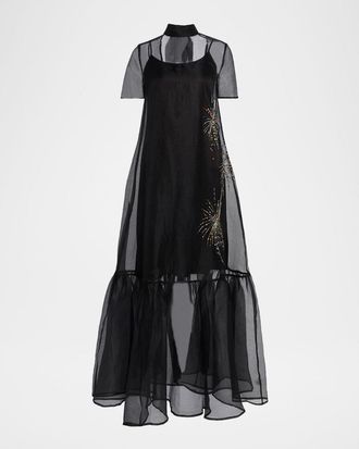Staud Calluna Organza Gown