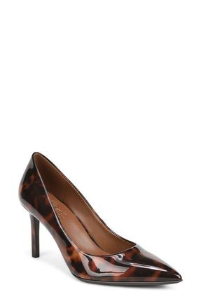 Naturalizer Anna Pointed Toe Pump in Brown Tortoise at Nordstrom, Size 6.5