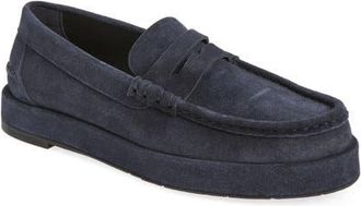 Pedro Garcia Sergia Loafer in Navy Castoro at Nordstrom, Size 38.5