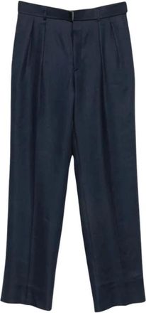 Tagliatore Broeken, Heren, Blauw, S, Straight Broeken