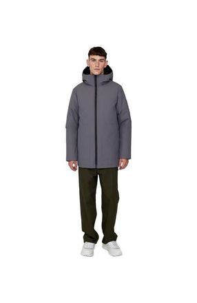 Quartz Co. JULES | Hooded Down Winter Jacket in Steel Grey at Nordstrom, Size Medium