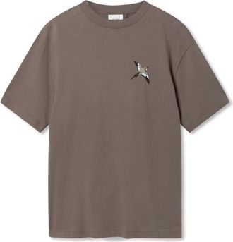 Axel Arigato Micro Bee Bird T-Shirt - Heren - T-shirts - Bruin - L - Katoen - Tops