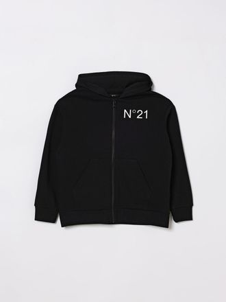 N&deg;21 Felpa con cappuccio N&deg; 21 in cotone