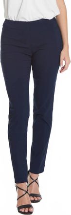 Multiples Slim Fit Skinny Leg Pants In Midnight
