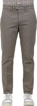 Dondup Regular Cotton Armored Pablo Pants - Heren - Chinos - Bruin - W32 - Katoen - Broeken