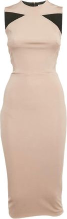 Victoria Beckham Abito midi - Toni neutri