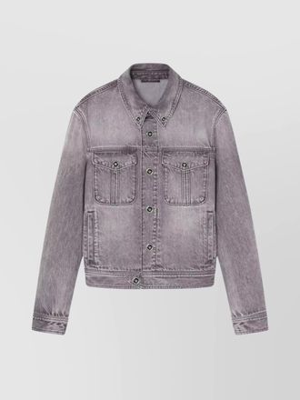 Versace denim blazer
