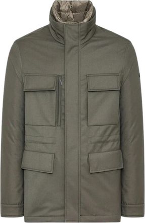 Duno Green Cicuit Parka - Heren - Zomerjassen - Groen - L - Polyester - Jassen