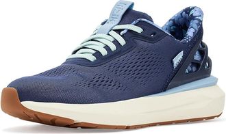 Kizik Athens 2 Hands-Free Womens Walking Shoes Naval Academy Floral : 10.5 M, Synthetic