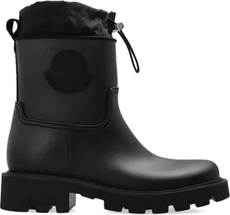 Moncler Schoenen, Dames, Zwart, 37 EU, Nylon, Kickstream Regenlaars