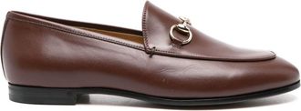 Gucci Jordaan Leather Loafers